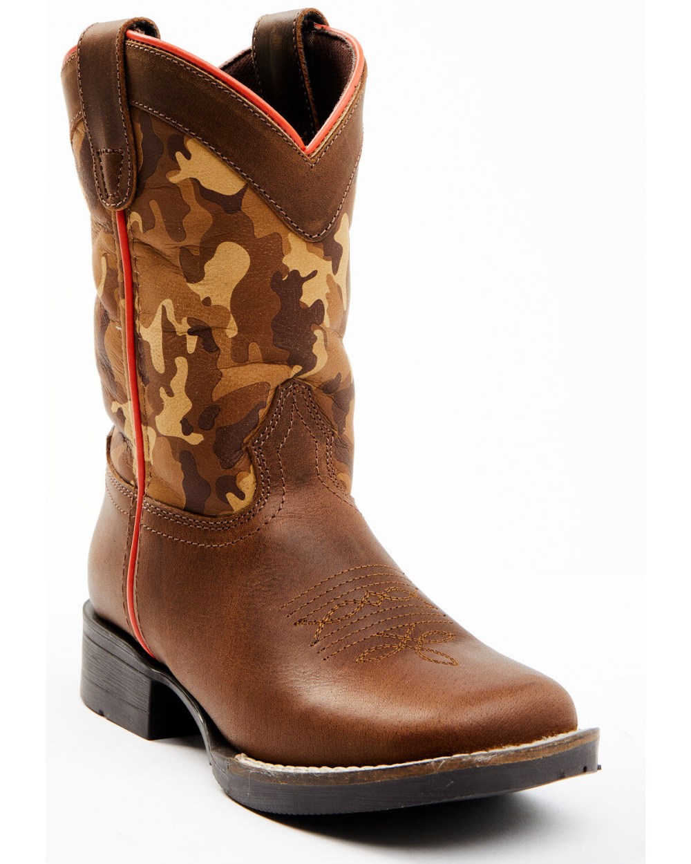 Cody James - Boys' Camo Western Boot - Square Toe | Multi