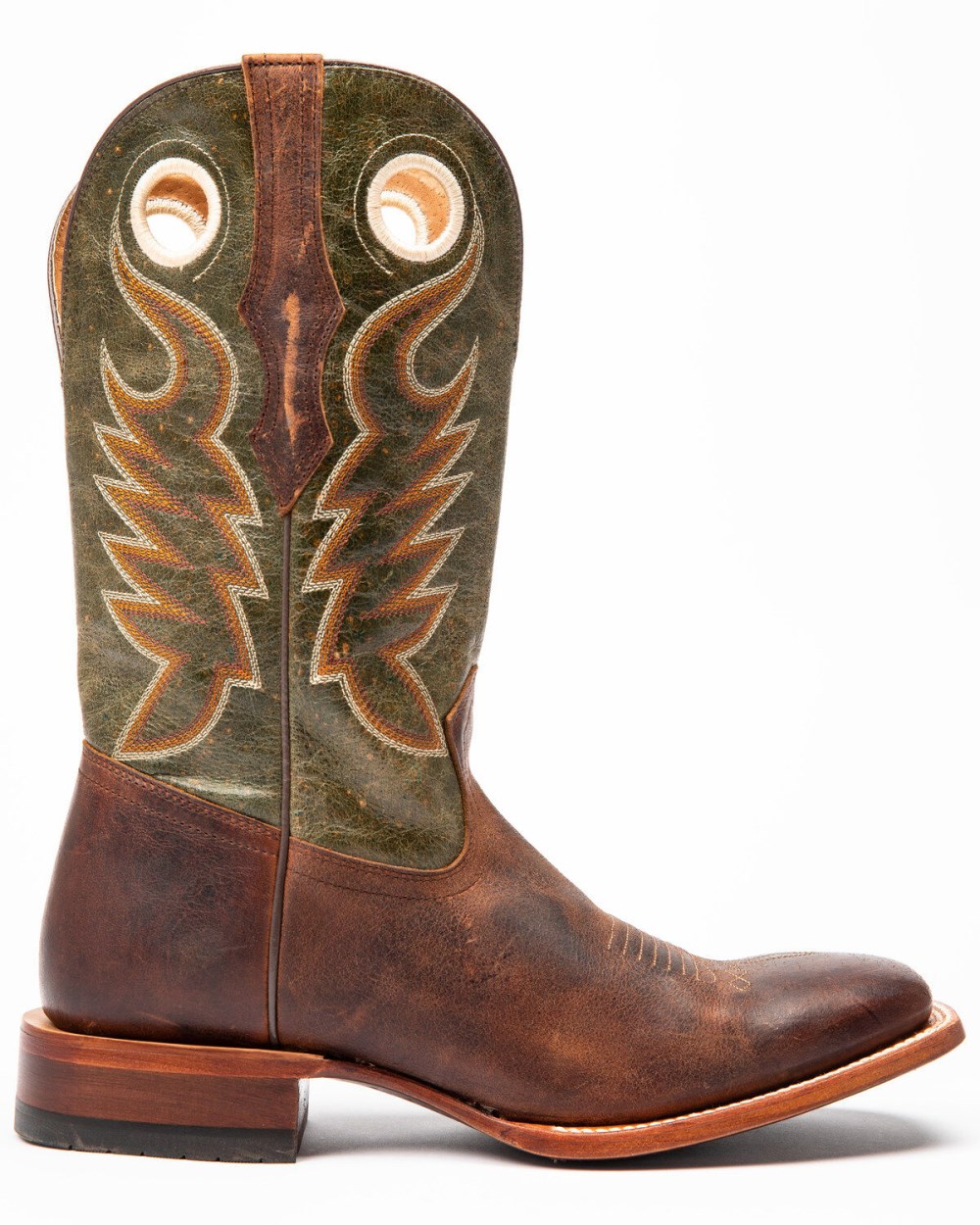 Cody James - Men's Union Xero Gravity Western Performance Boots - Broad Square Toe | Green