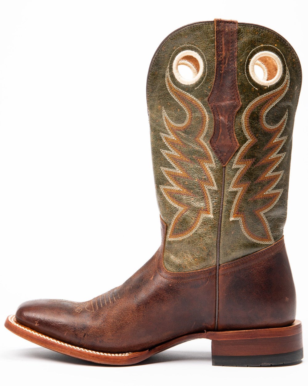 Cody James - Men's Union Xero Gravity Western Performance Boots - Broad Square Toe | Green