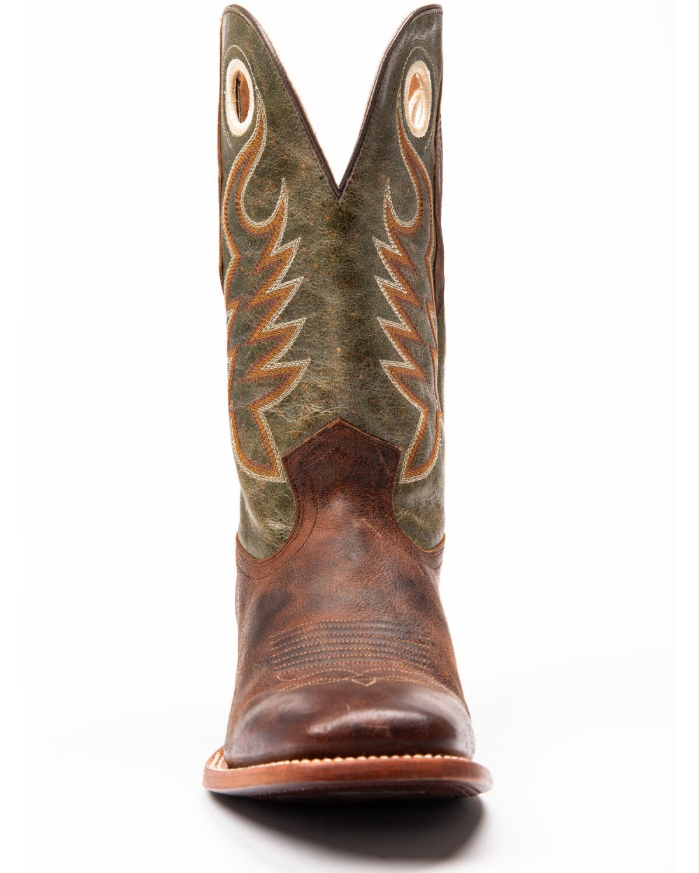 Cody James - Men's Union Xero Gravity Western Performance Boots - Broad Square Toe | Green