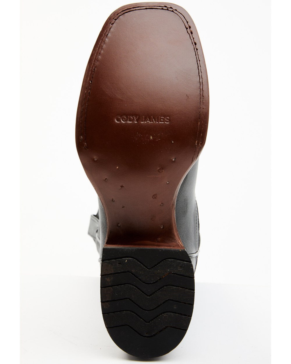 Cody James - Men's Square Toe Stockman Boots | Black