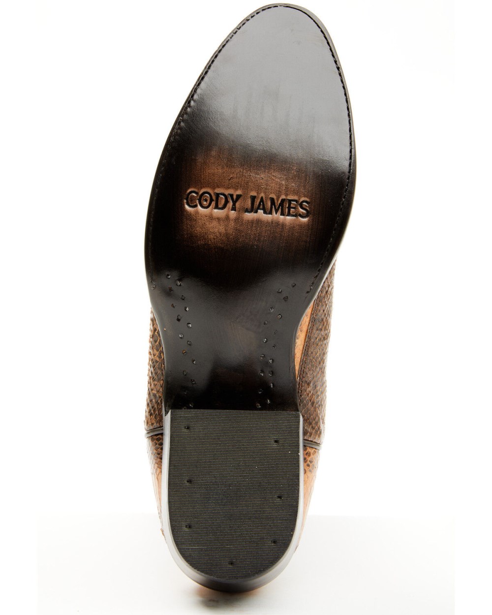 Cody James - Men's Exotic Water Snake Western Boots - Round Toe | Brown