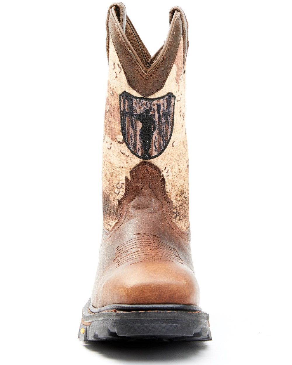 Cody James - Men's Camo Flag Decimator Work Boot - Composite Toe | Brown