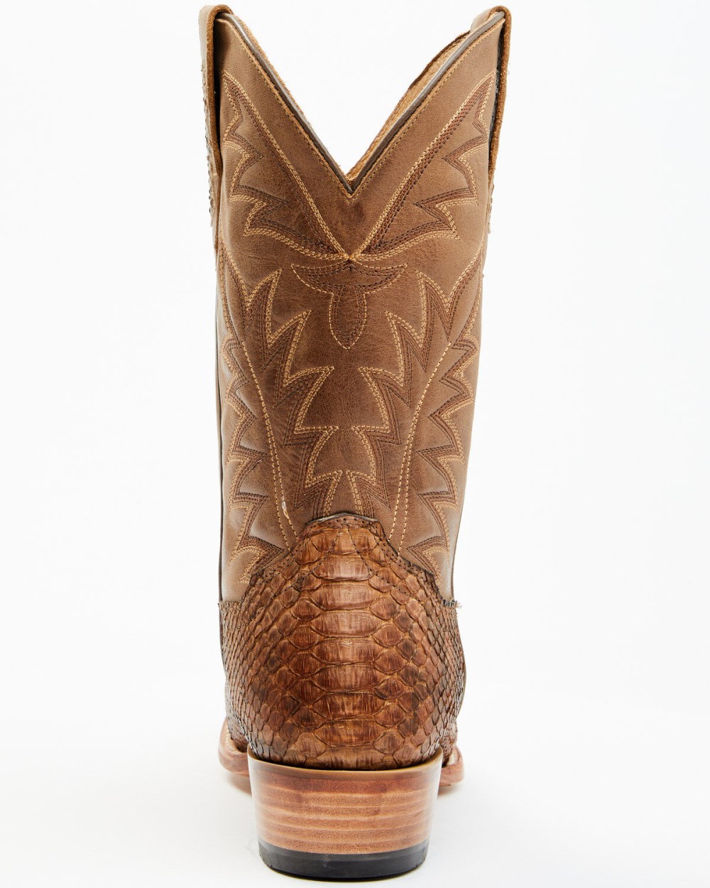 Cody James - Men's Exotic Python Western Boots - Round Toe | Brown
