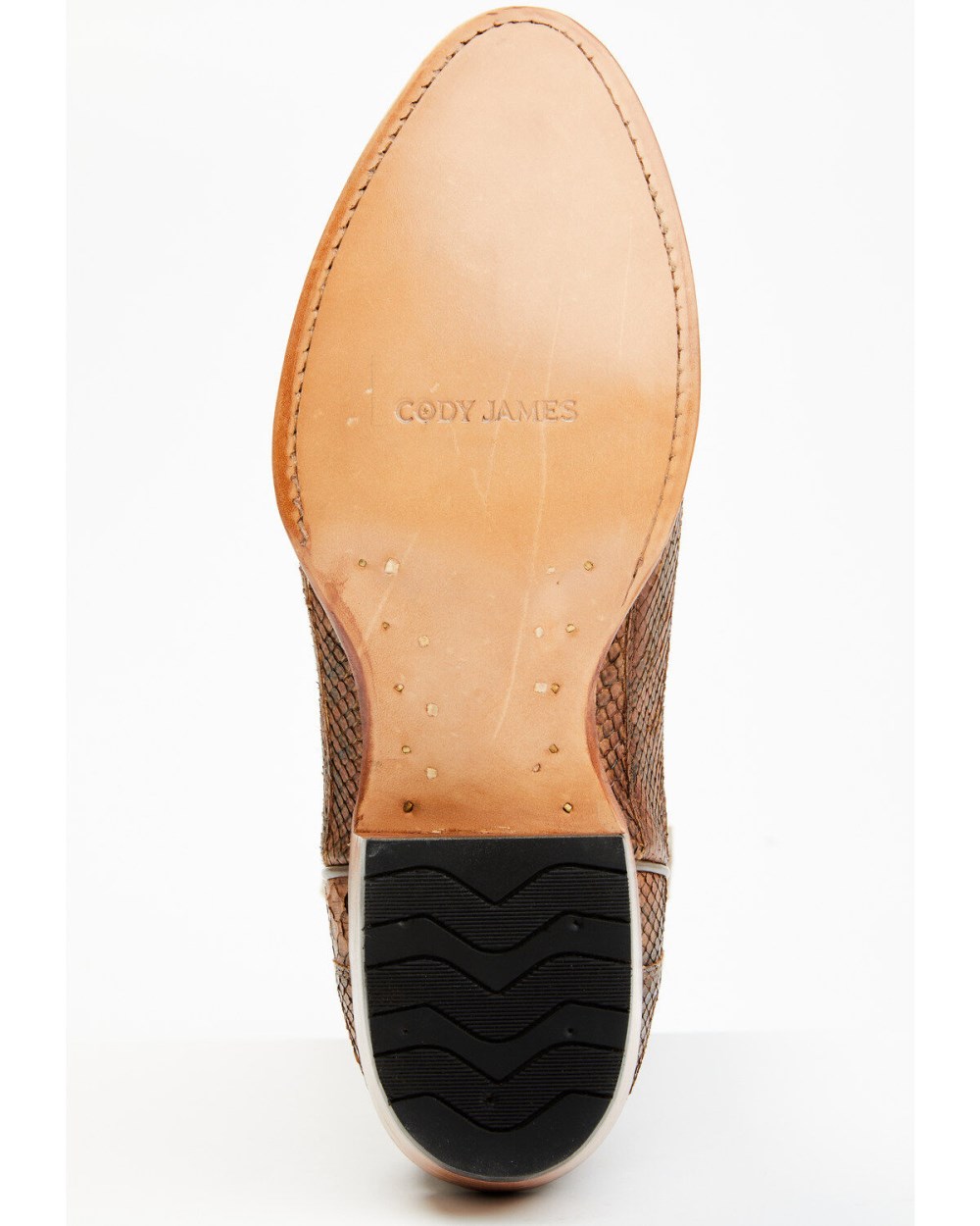 Cody James - Men's Exotic Python Western Boots - Round Toe | Brown