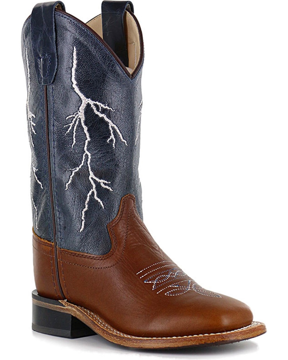 Cody James - Boys' Lightening Western Boots | Brown