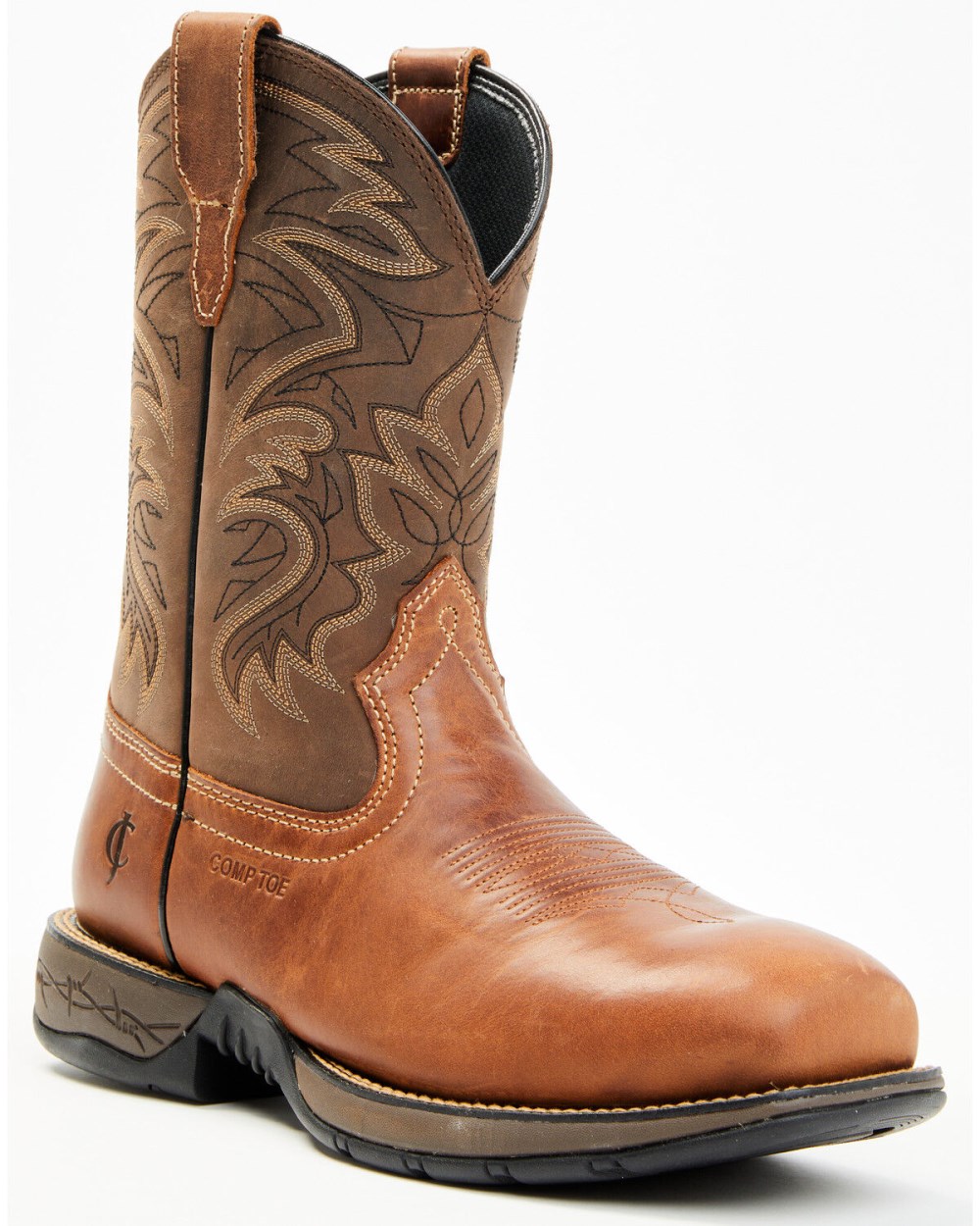 Cody James - Men's Xero Gravity Lite Pull-On Work Boots - Composite Toe | Brown