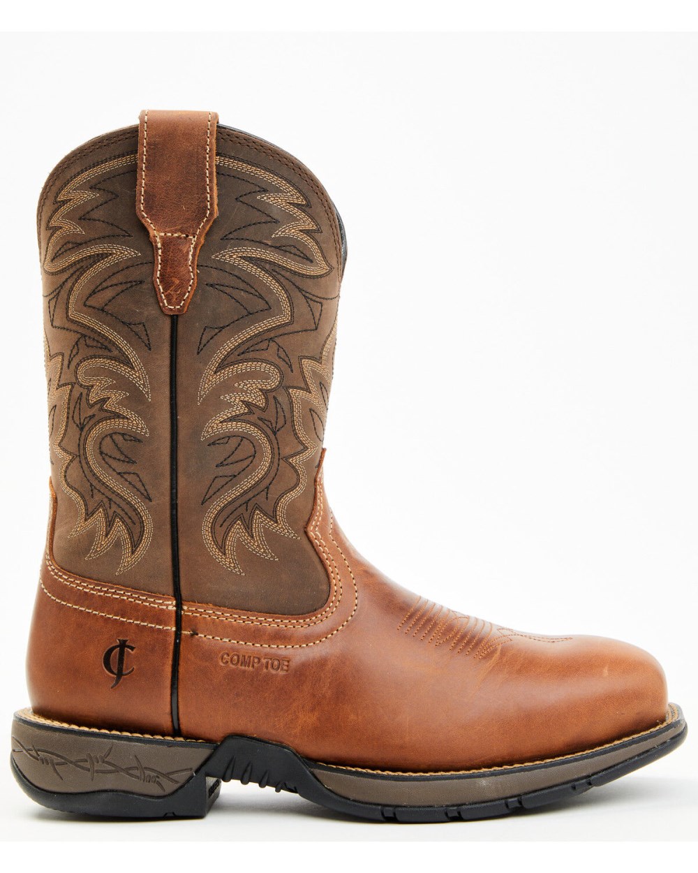 Cody James - Men's Xero Gravity Lite Pull-On Work Boots - Composite Toe | Brown