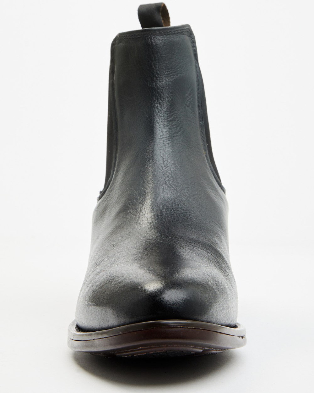 Cody James - Men's Scout Chelsea Boots - Round Toe | Black/red