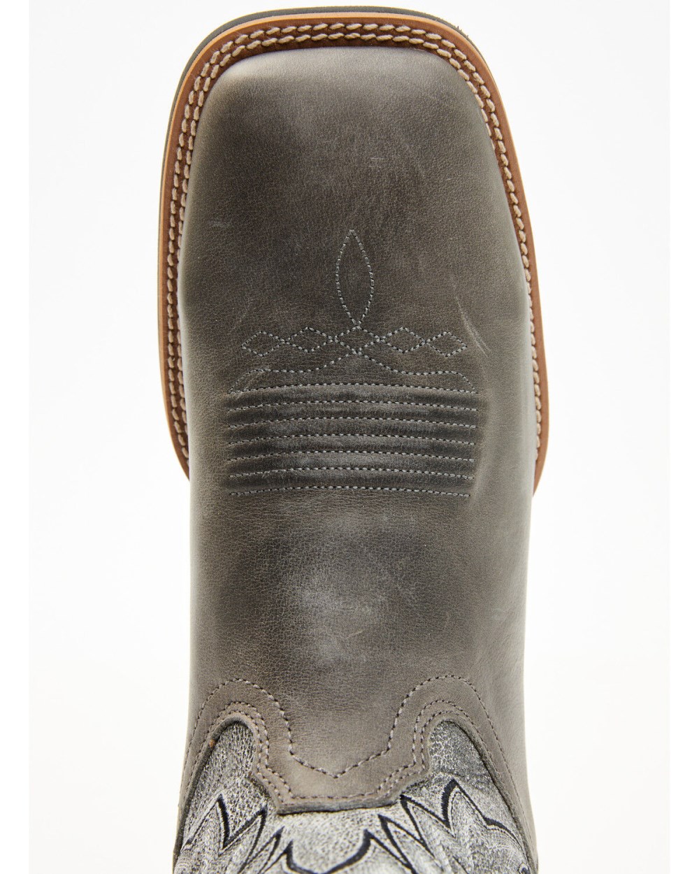 Cody James - Men's Badge Xero Gravity Western Boots - Broad Square Toe | Grey