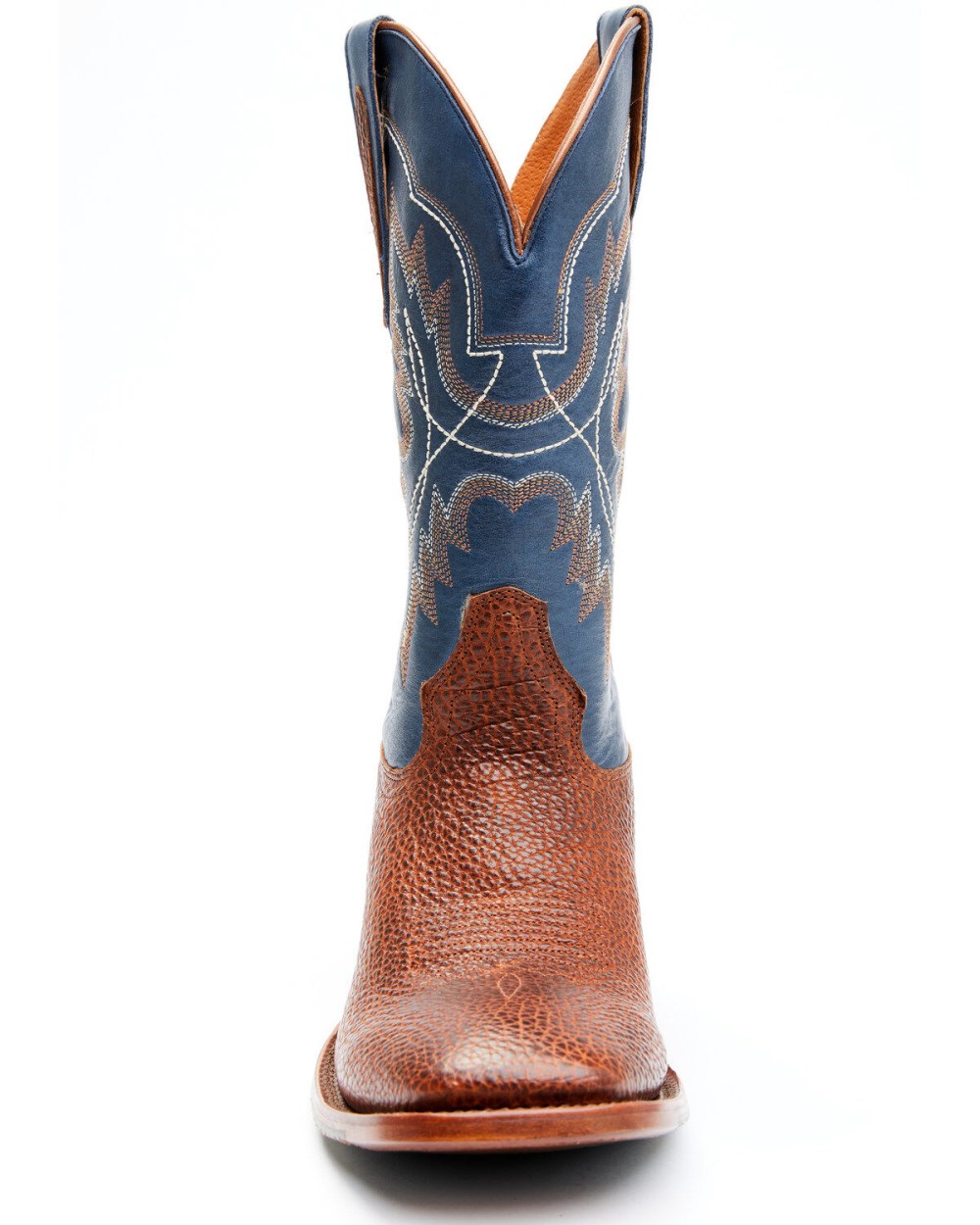 Cody James - Men's Whiskey Blues Western Performance Boots - Broad Square Toe | Blue