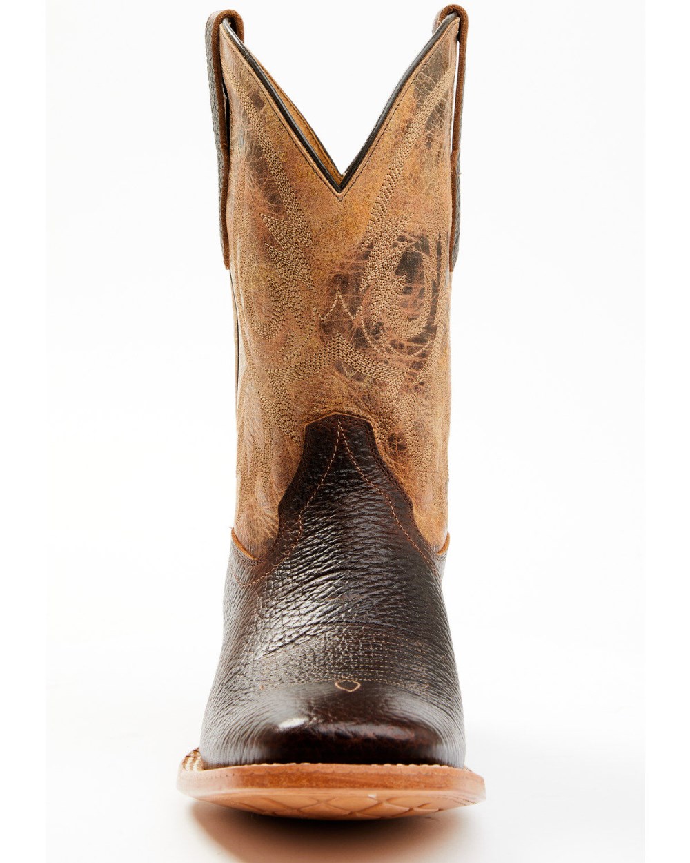 Cody James - Men's Wade Western Boots - Broad Square Toe | Brown