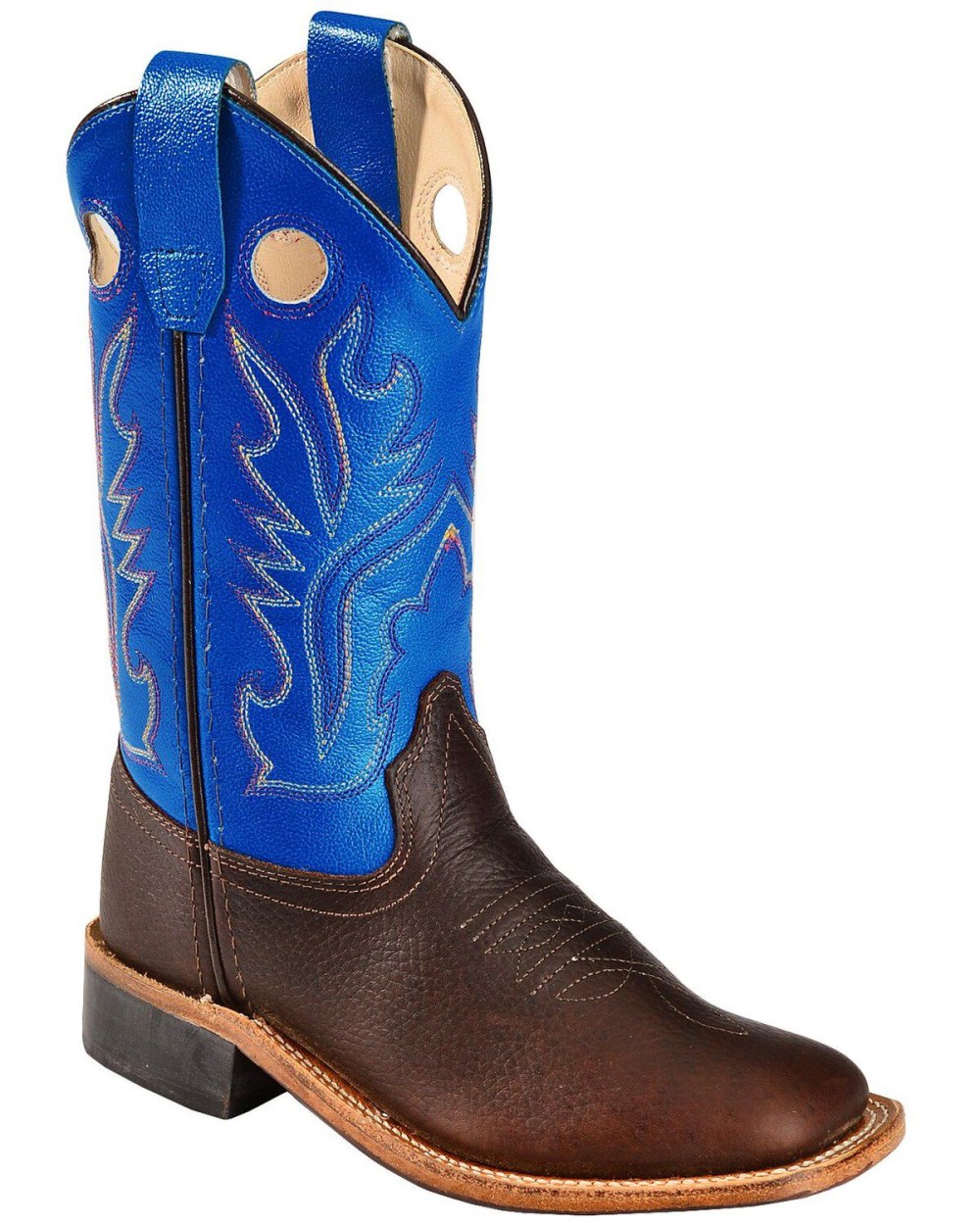Cody James - Boys' Thunder Western Boots - Broad Square Toe | Oiled Rust