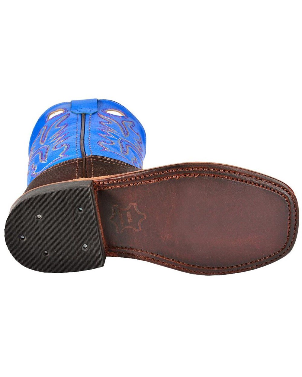 Cody James - Boys' Thunder Western Boots - Broad Square Toe | Oiled Rust