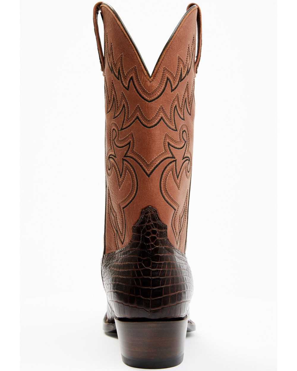 Cody James - Men's Exotic Alligator Western Boots - Square Toe | Chocolate