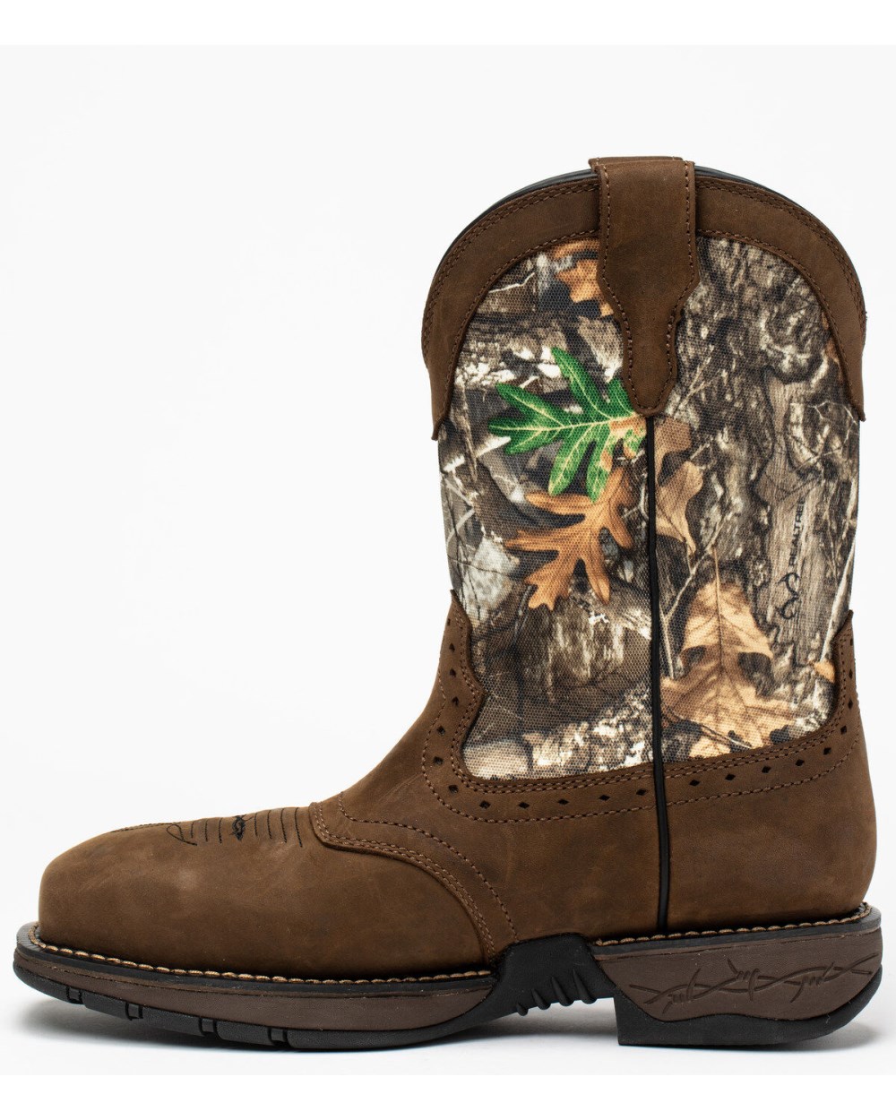 Cody James - Men's Xero Gravity Lite Camo Western Work Boots - Composite Toe | Brown