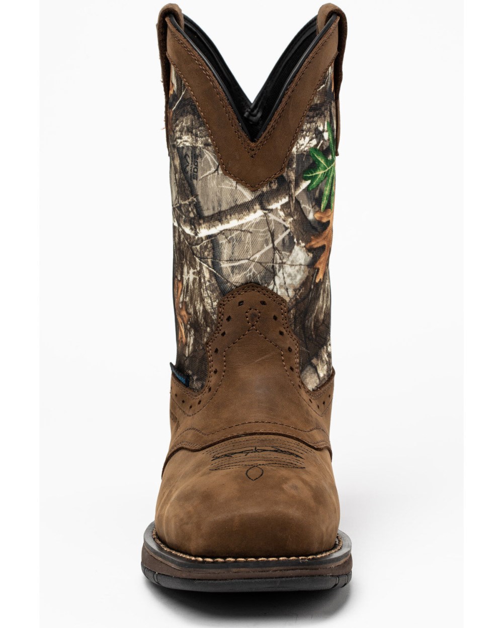 Cody James - Men's Xero Gravity Lite Camo Western Work Boots - Composite Toe | Brown