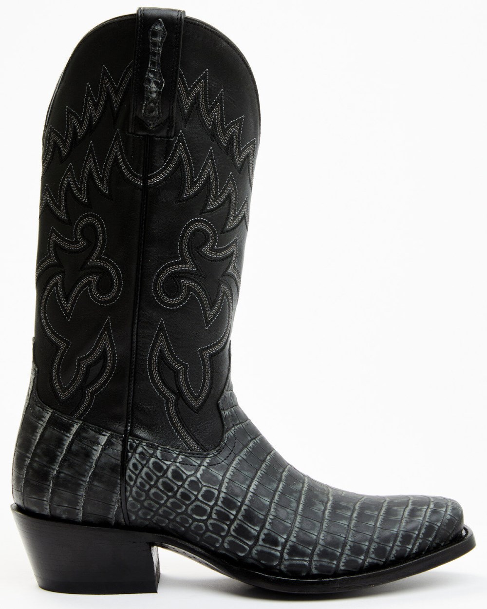 Cody James - Men's Exotic Alligator Western Boots - Square Toe | Grey