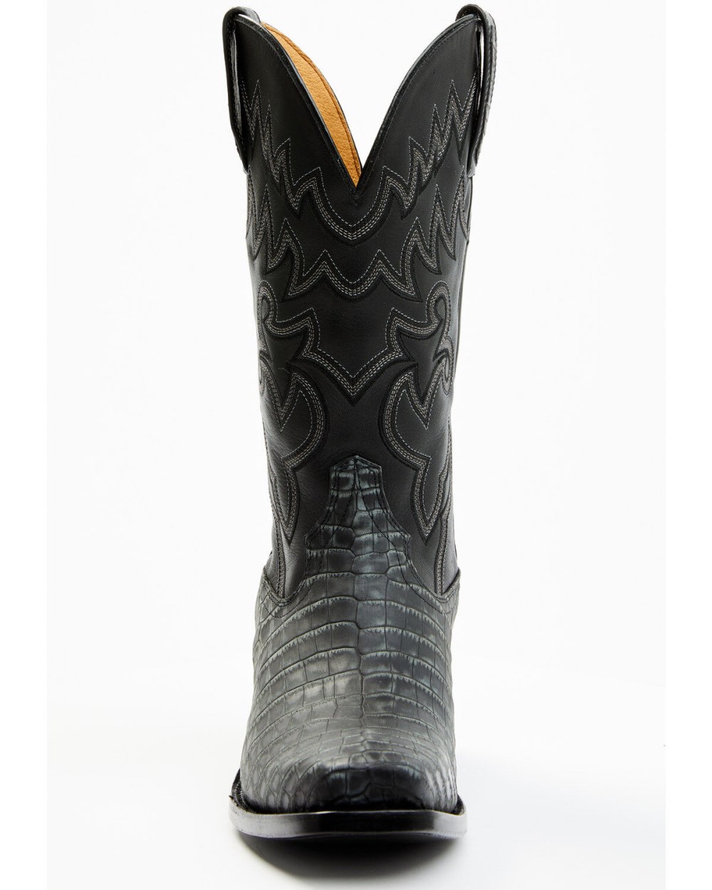 Cody James - Men's Exotic Alligator Western Boots - Square Toe | Grey