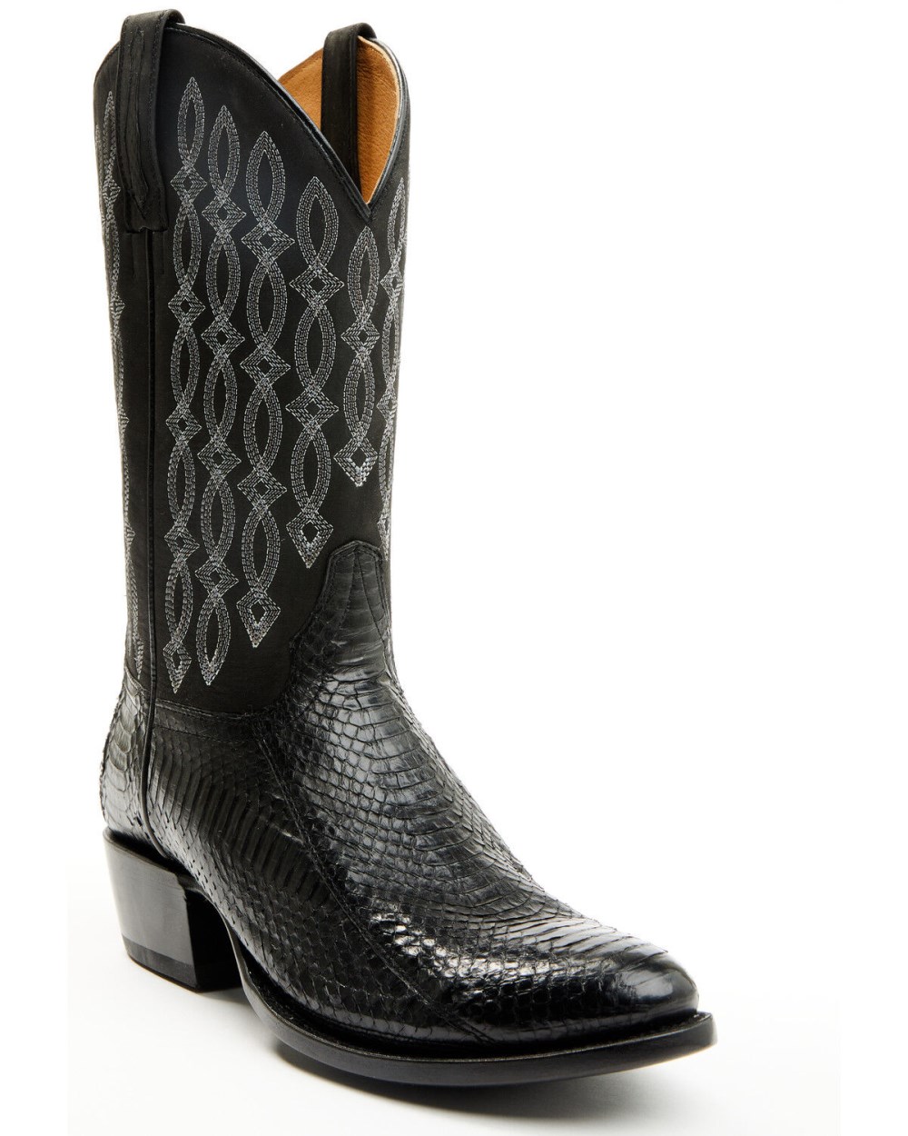 Cody James - Men's Exotic Snake Western Boots - Round Toe | Black