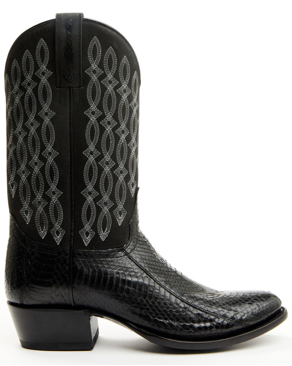 Cody James - Men's Exotic Snake Western Boots - Round Toe | Black
