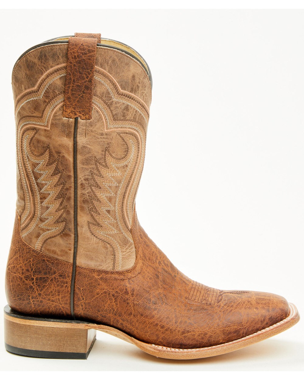 Cody James - Cush Core Men's Rover Western Boots - Broad Square Toe | Cognac