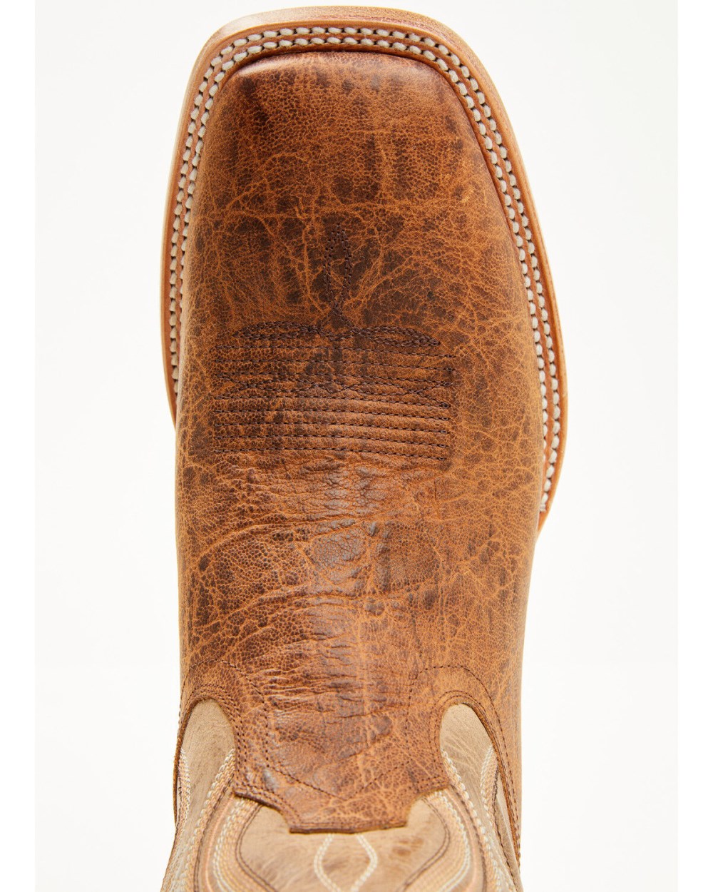 Cody James - Cush Core Men's Rover Western Boots - Broad Square Toe | Cognac