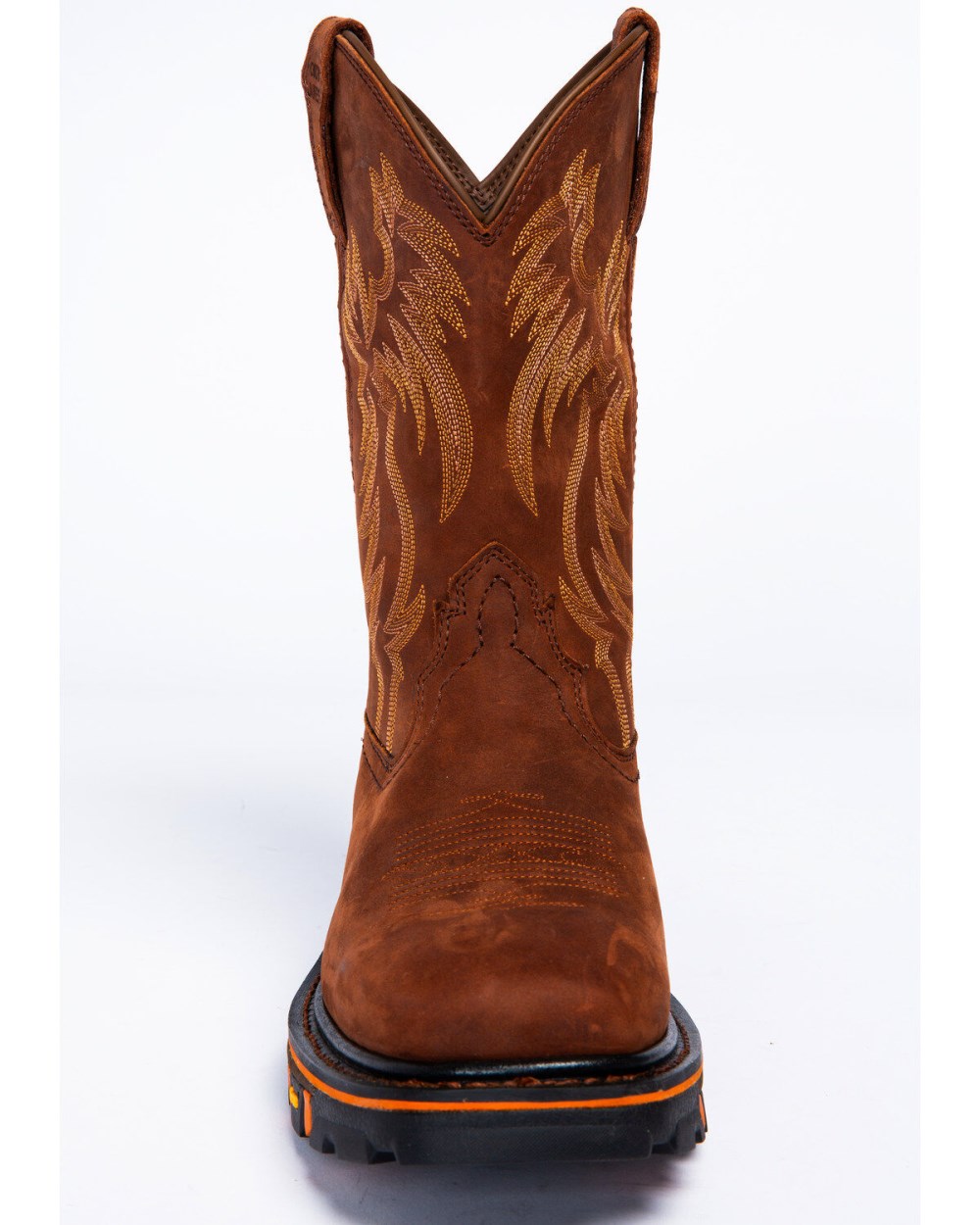 Cody James - Men's 11" Decimator Western Work Boots - Soft Toe | Brown