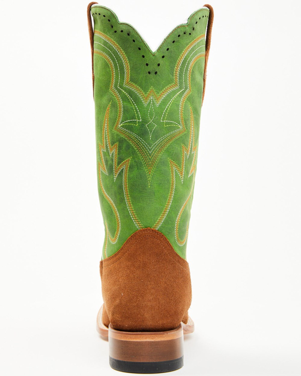 Cody James - Men's Tomahawk Roughout Tall Western Boots - Broad Square Toe | Green