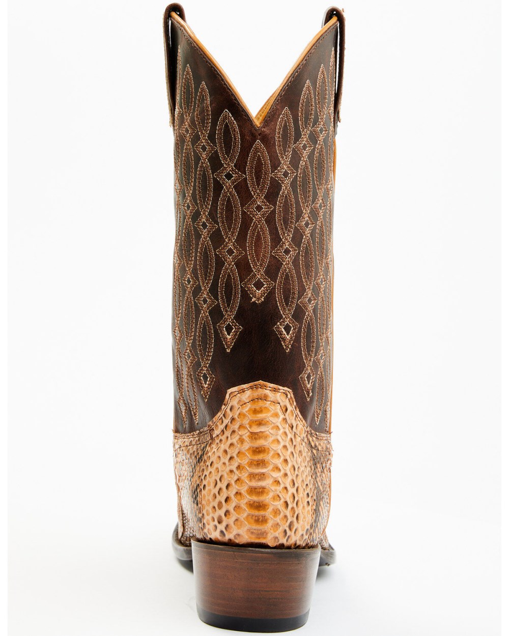 Cody James - Men's Exotic Python Western Boots - Round Toe | Camel