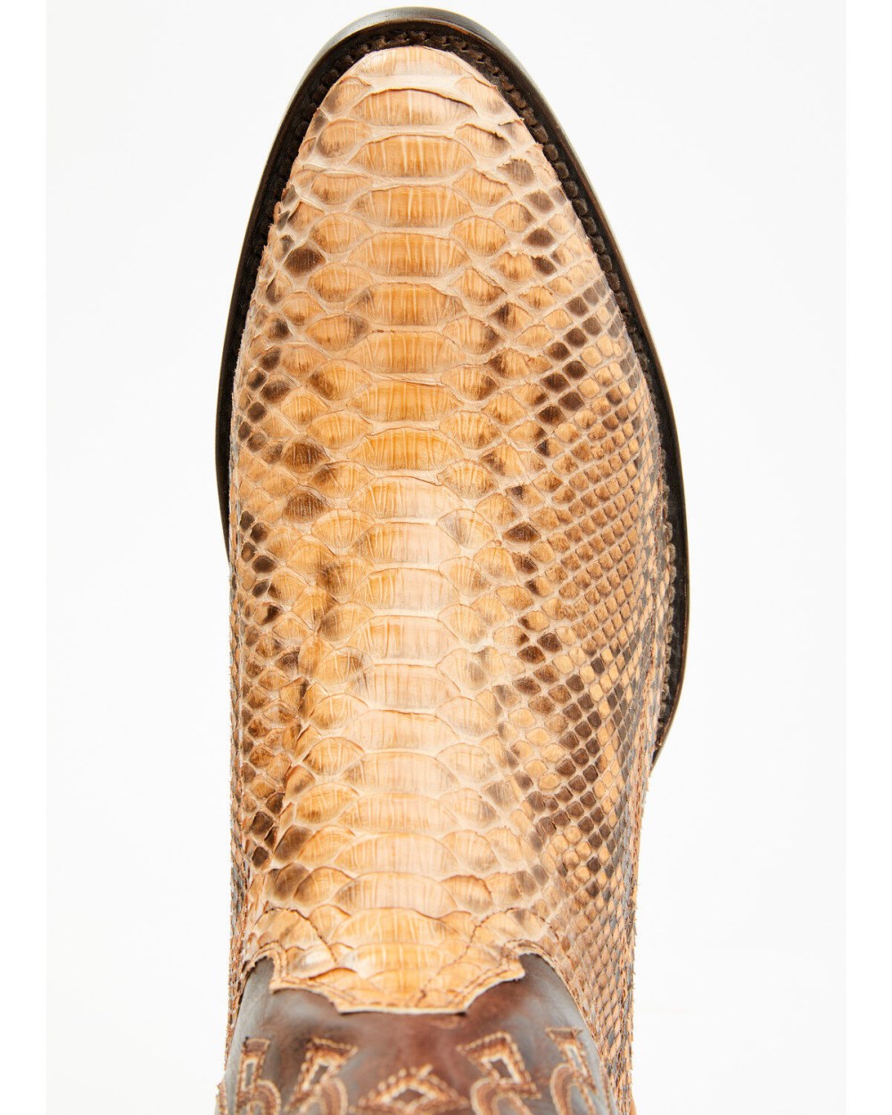 Cody James - Men's Exotic Python Western Boots - Round Toe | Camel