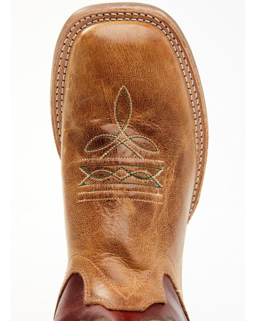Cody James - Boys' Ames Tonal Western Boots - Broad Square Toe | Brown