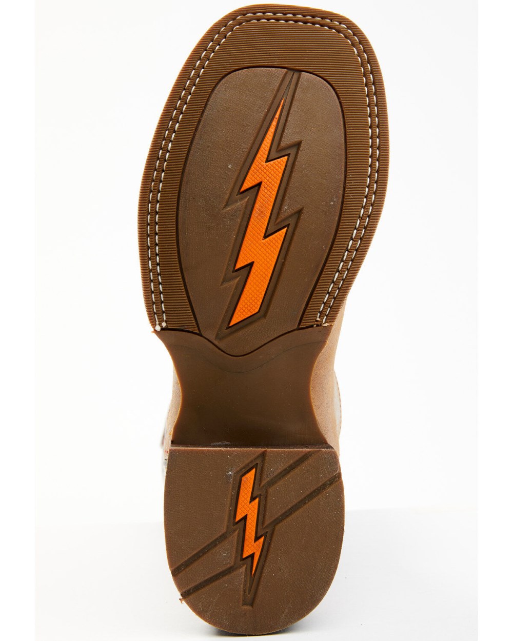 Cody James - Boys' Ames Tonal Western Boots - Broad Square Toe | Brown