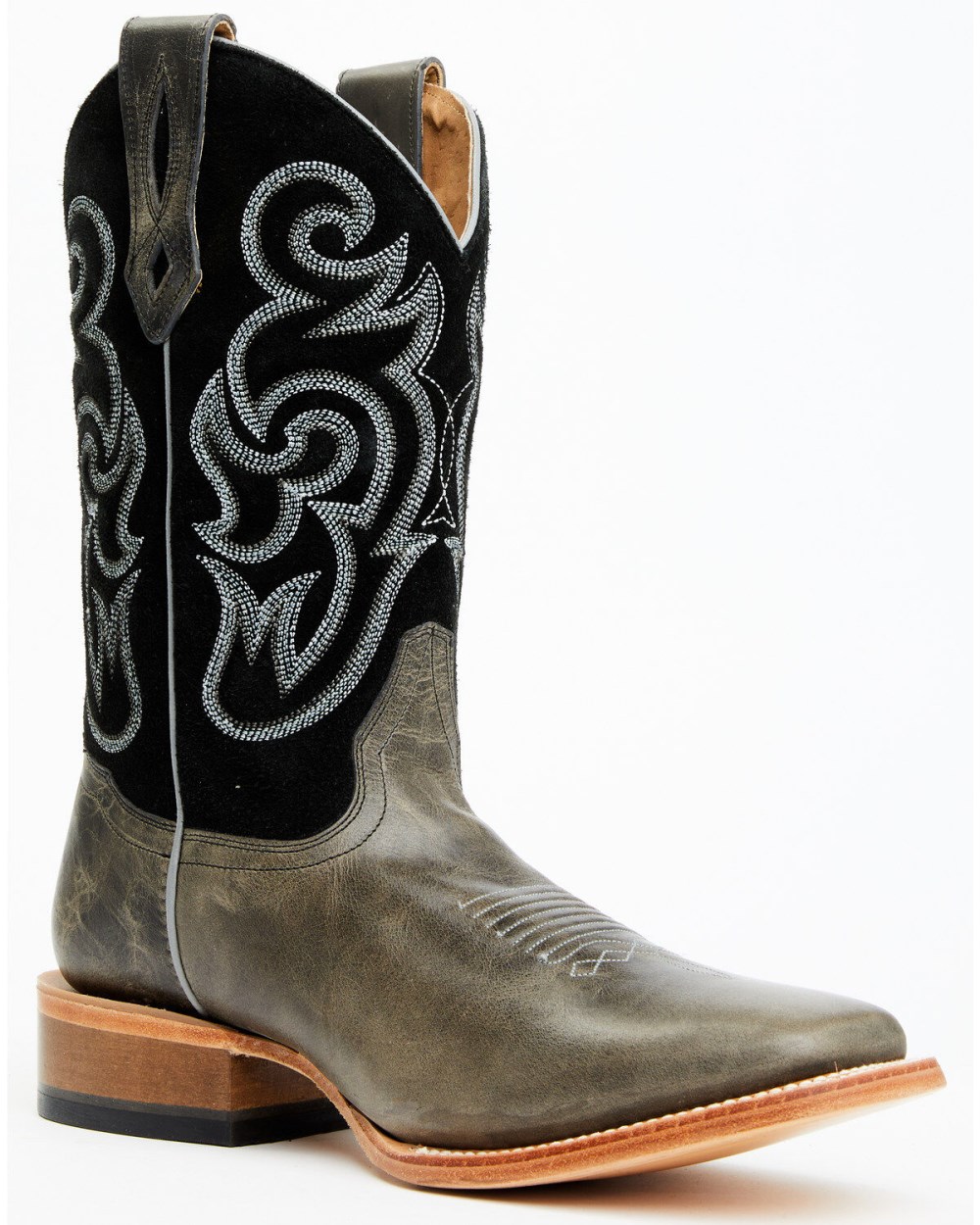 Cody James - Men's Lynx Western Boots - Broad Square Toe | Grey