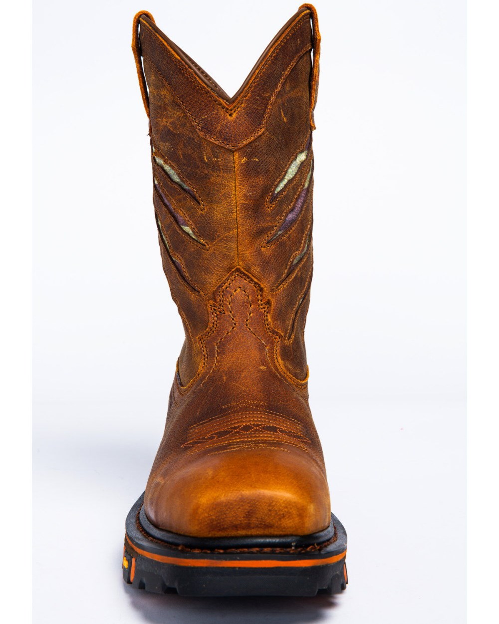 Cody James - Men's Flag Western Work Boots - Nano Composite Toe | Brown