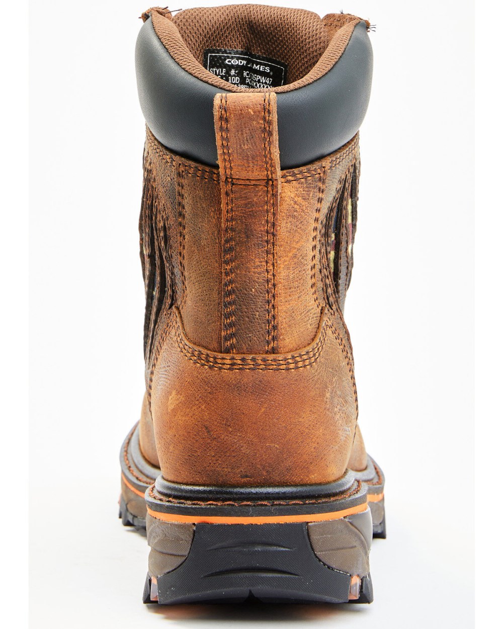Cody James - Men's Decimator Vibram Lace-Up Work Boots - Composite Toe | Brown