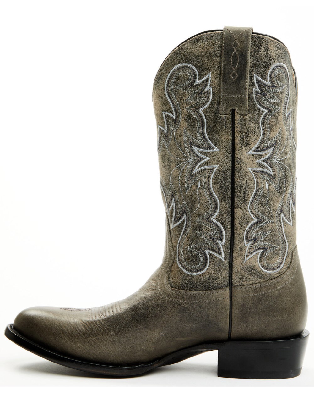 Cody James - Men's Alton Western Boots - Round Toe | Charcoal