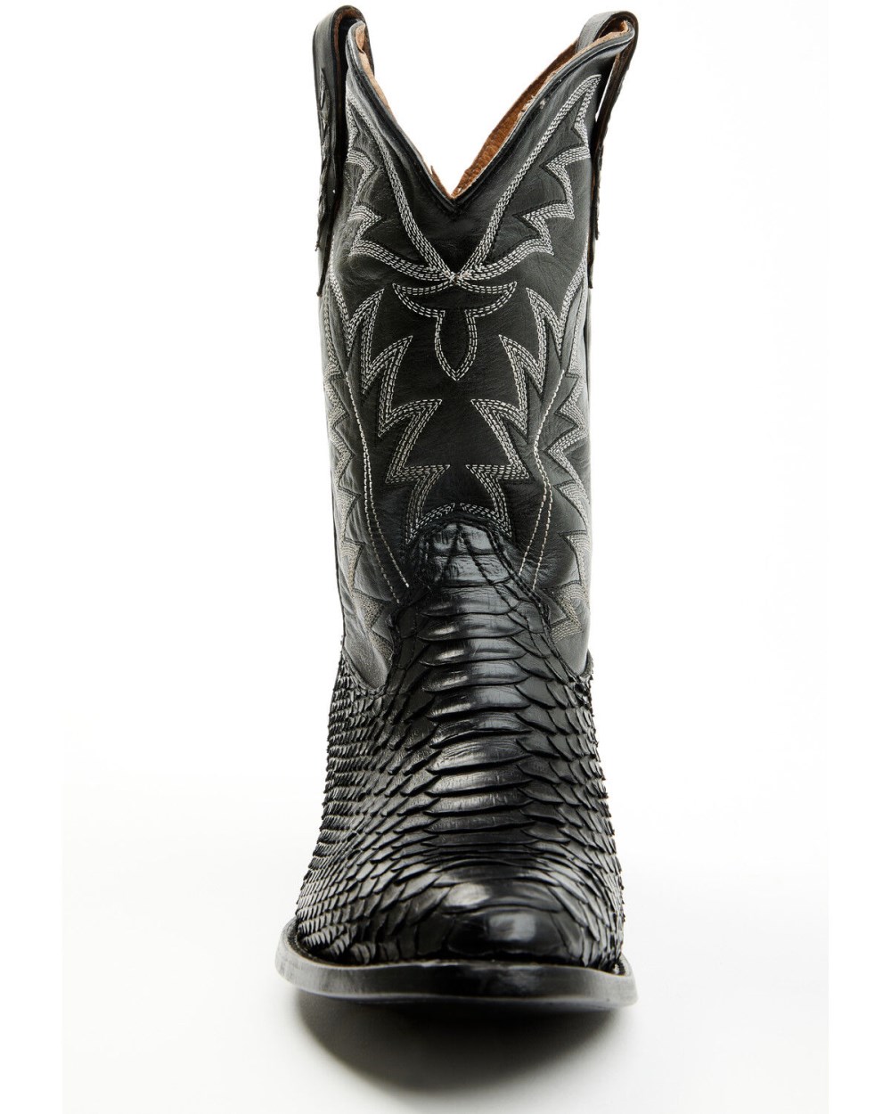 Cody James - Men's Exotic Python Western Boots - Round Toe | Black