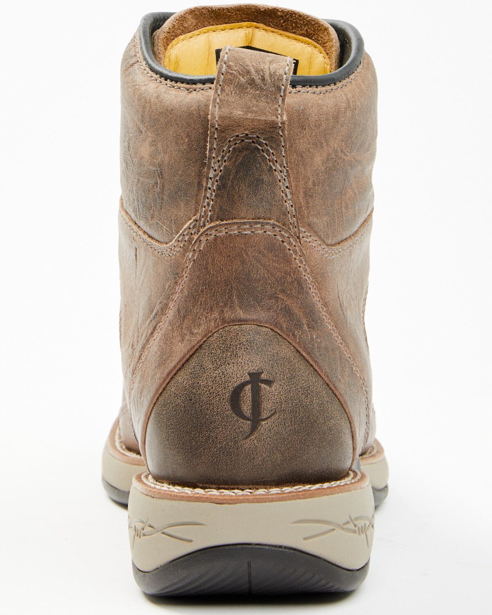 Cody James - Men's Xero Lite Lace-Up Moc Work Boots - Composite Toe | Bark