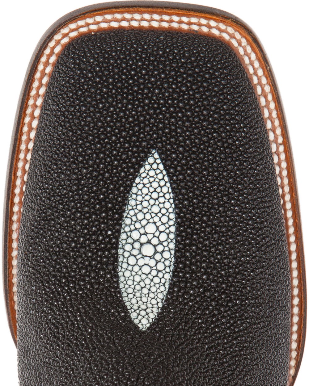 Cody James - Men's Exotic Stingray Western Boots - Broad Square Toe | Black
