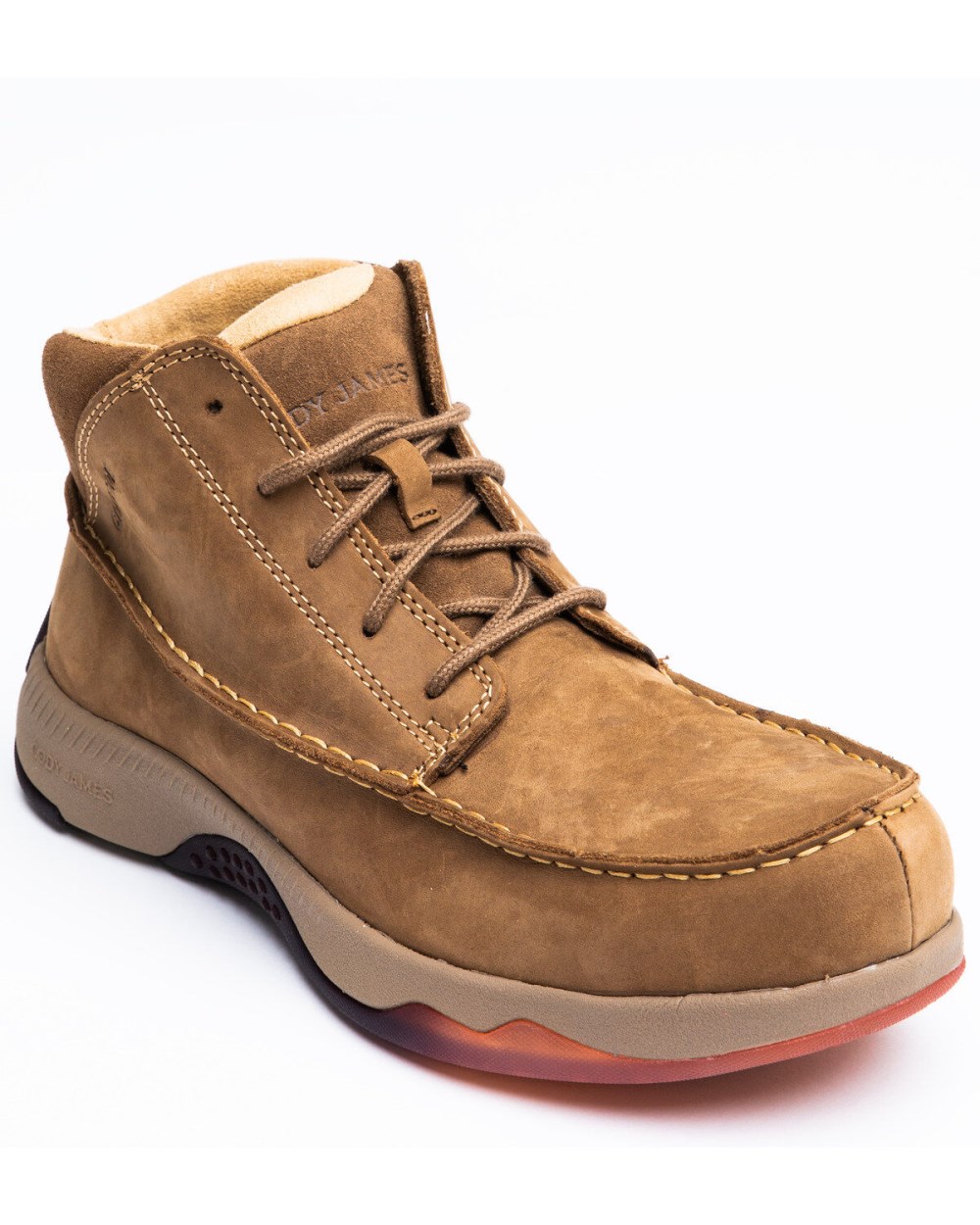 Cody James - Men's Casual Driver Work Boots - Composite Toe | Brown
