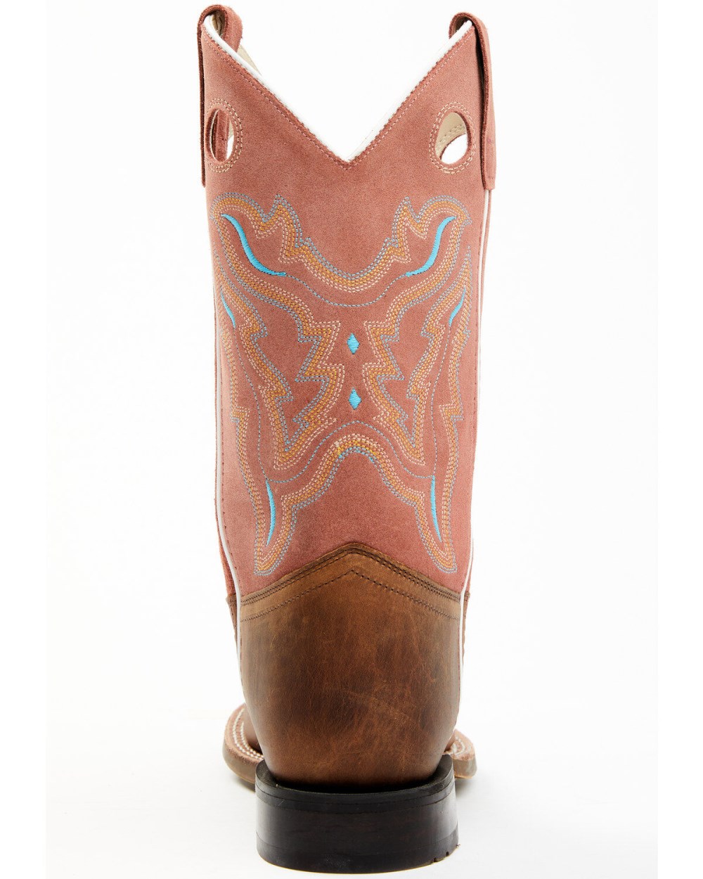 Cody James - Boys' Inlay Western Boots - Broad Square Toe | Brown