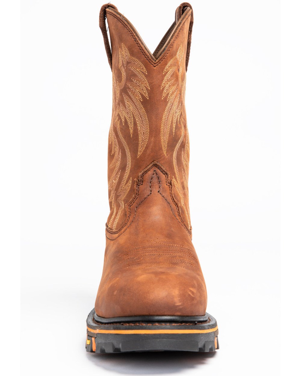 Cody James - Men's Waterproof Decimator Western Work Boots - Steel Toe | Brown