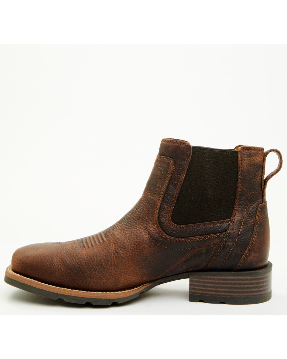 Cody James - Men's Ranger Chelsea Boots - Broad Square Toe | Brown