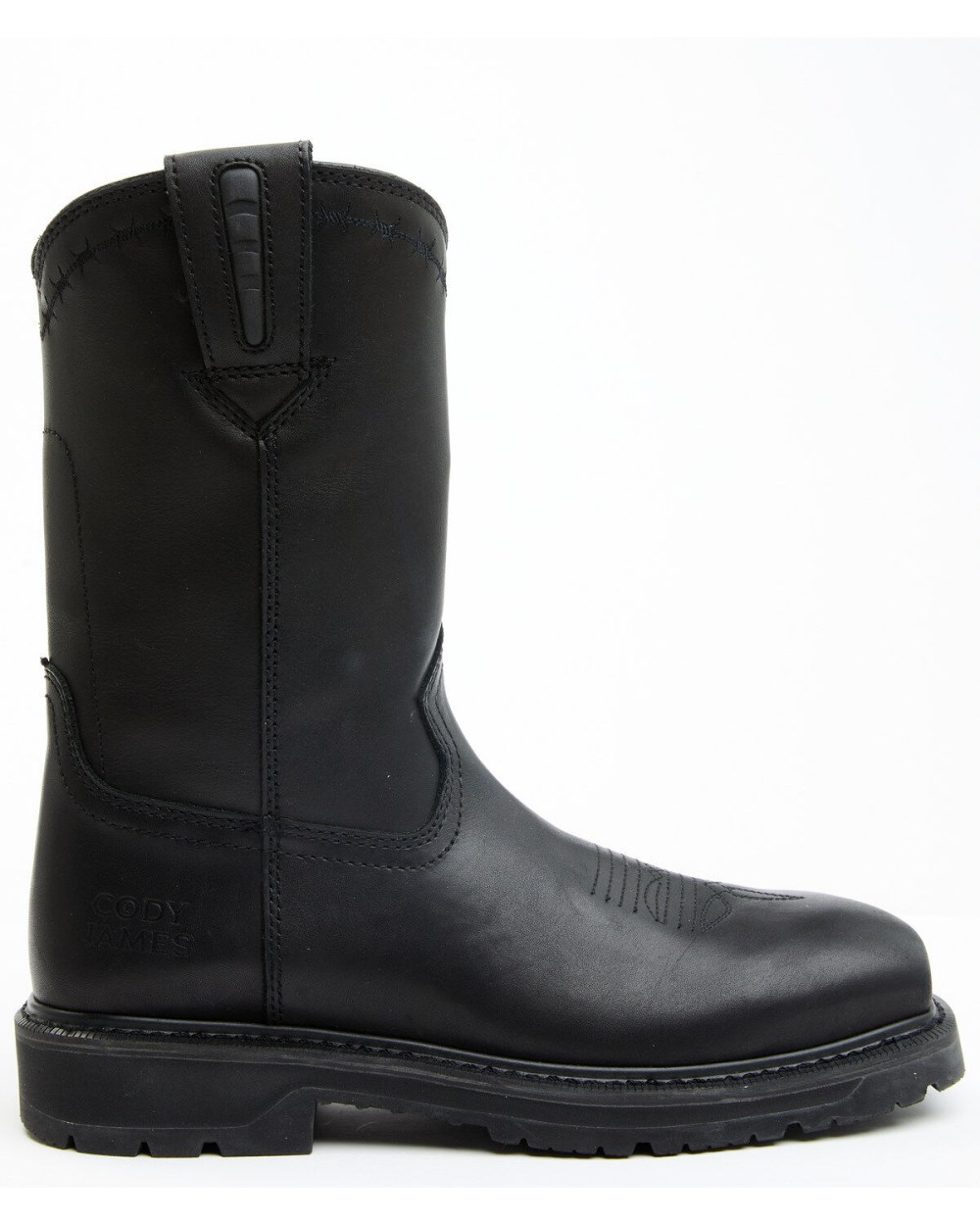 Cody James - Men's Uniform Western Work Boots - Composite Toe | Black