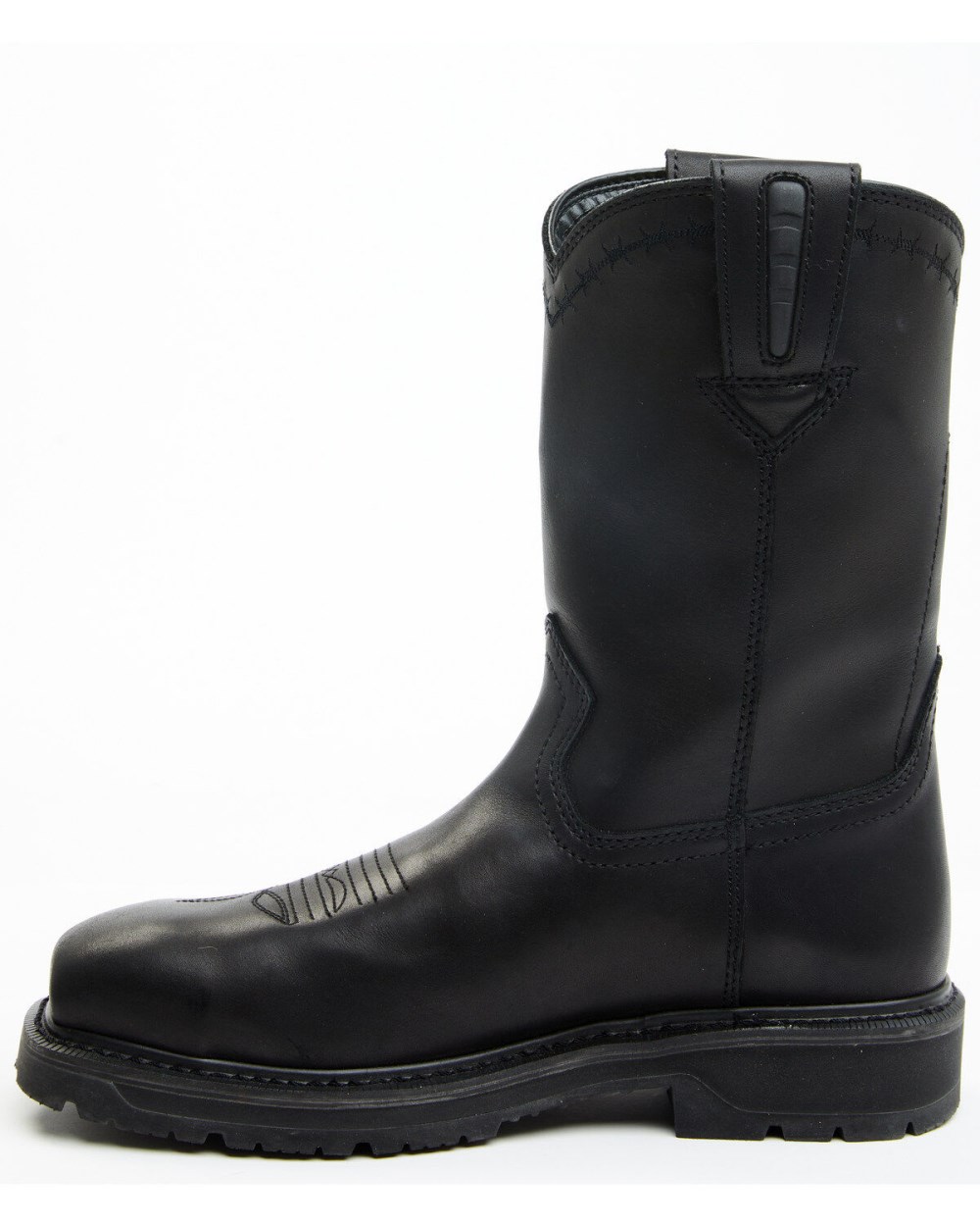 Cody James - Men's Uniform Western Work Boots - Composite Toe | Black