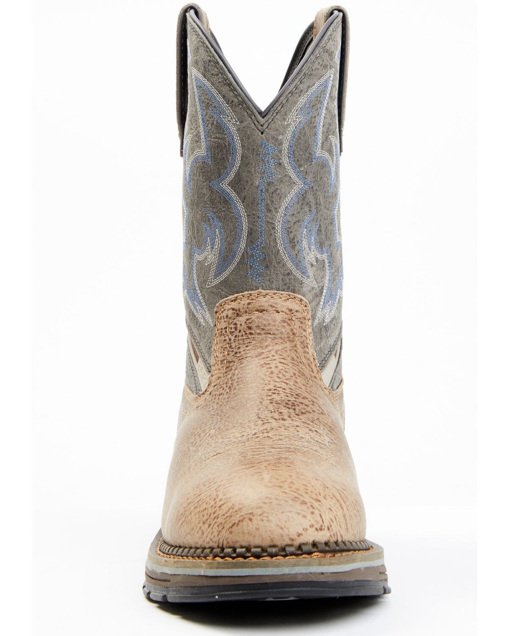 Cody James - Men's Disruptor Tyche Eccentric Soft Pull On Work Boots - Soft Toe | Grey