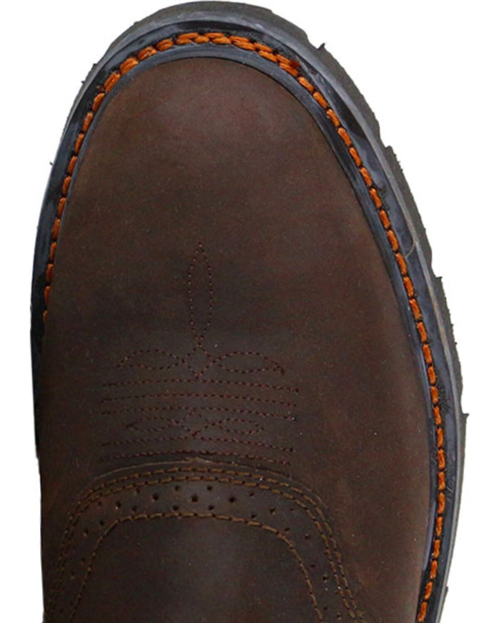 Cody James - Men's Mustang Western Pull-On Work Boots - Soft Toe | Brown