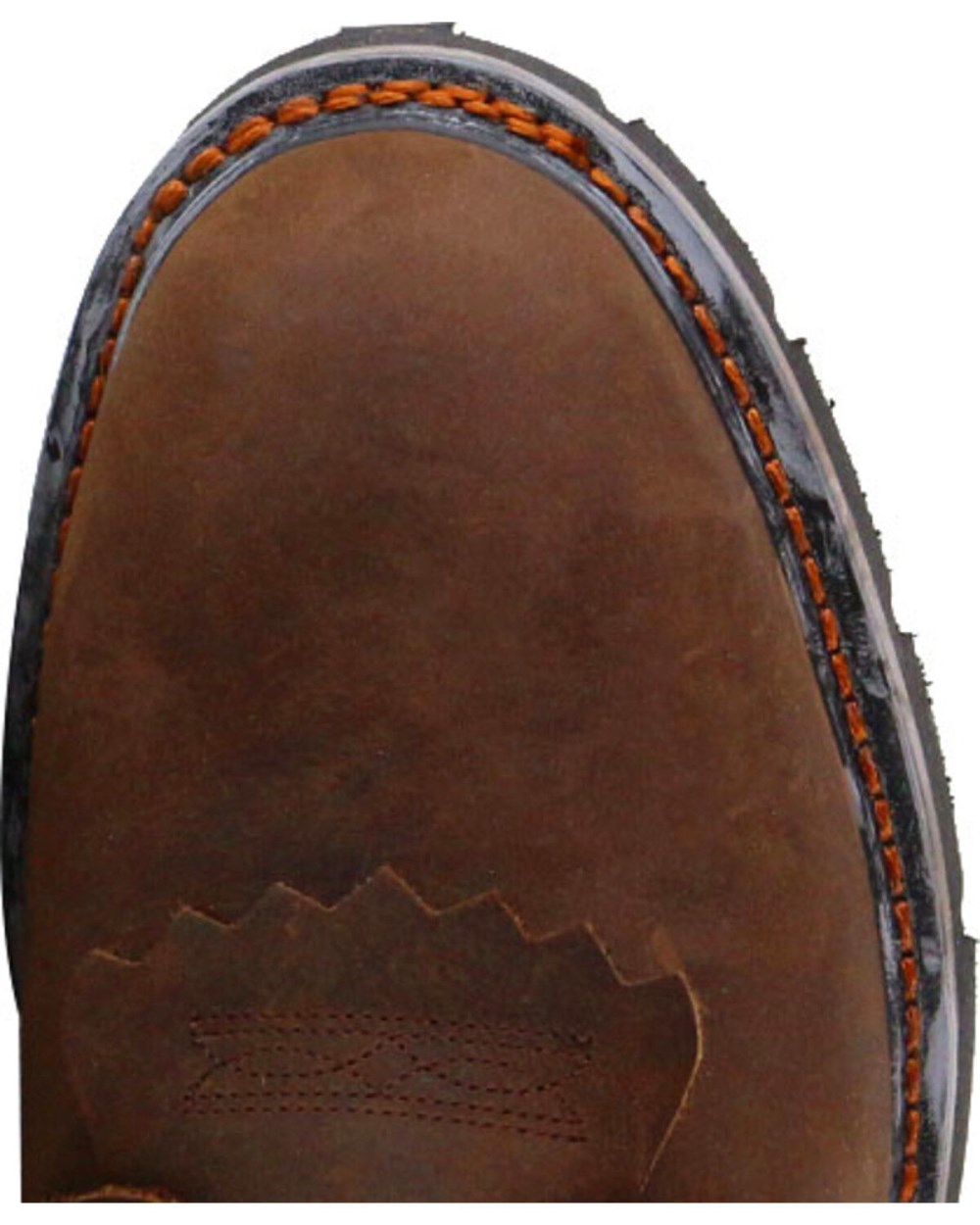 Cody James - Men's 8" Mustang Waterproof Lace-Up Kiltie Work Boots - Soft Toe | Brown