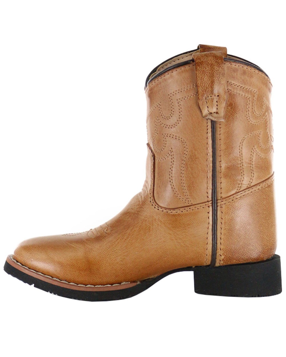 Cody James - Toddler's Showdown Round Toe Western Boots | Tan